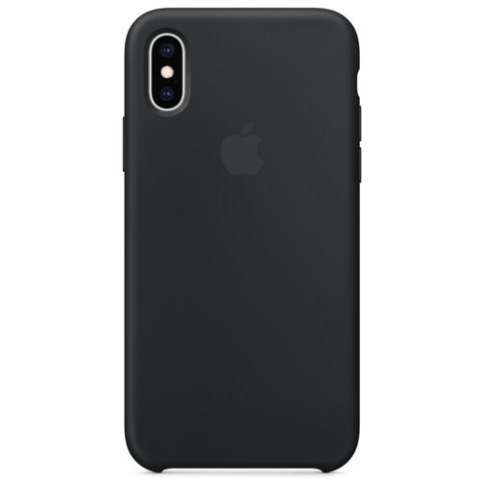 Etui APPLE Silikonowe do Apple iPhone Xs Max Czarny