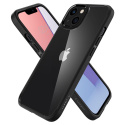 Spigen Ultra Hybrid etui pokrowiec do iPhone 13 mini wytrzymała obudowa czarny matowy