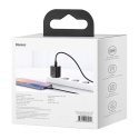 Baseus Super Si 1C szybka ładowarka USB Typ C 20W Power Delivery + kabel USB Typ C - Lightning 1m czarny