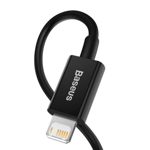 Baseus Superior kabel USB - Lightning 2,4 A 1 m czarny