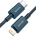 Baseus Superior kabel USB Typ C - Lightning do szybkiego ładowania Power Delivery 20 W 1 m niebieski