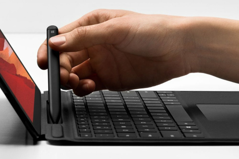 Klawiatura Microsoft Surface Pro X/8 Signature Keyboard z piórem Slim Pen Alcantara