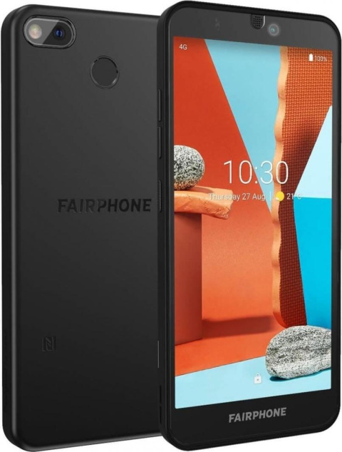 Modułowy Smartfon Fairphone 3+ 4/64GB Czarny