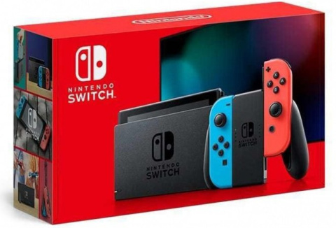 Konsola NINTENDO Switch+Joy-Con Blue-Red v2 2019