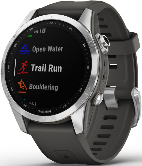 GARMIN Fenix 7S Srebrno-szary