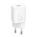 Baseus Super Si 1C szybka ładowarka USB Typ C 25W Power Delivery Quick Charge biały