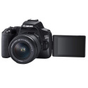 Canon EOS 250D czarny + 18-55mm III