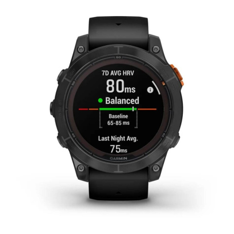 Garmin Fenix 7 Pro Solar Szaro-czarny