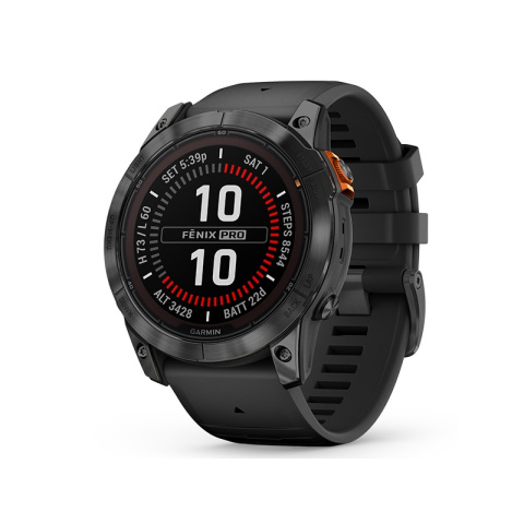 Garmin Fenix 7x Pro Solar Szaro-czarny