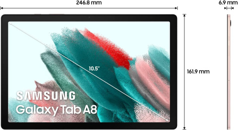 Samsung Galaxy Tab A8 10,5" 3/32GB WiFi Różowo-złoty