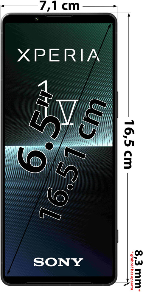Sony Xperia 1 V 12/256GB Czarny