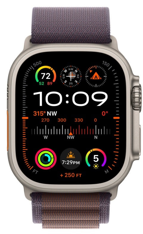 APPLE Watch Ultra 2 GPS + Cellular Koperta 49mm Indigo Alpine Loop