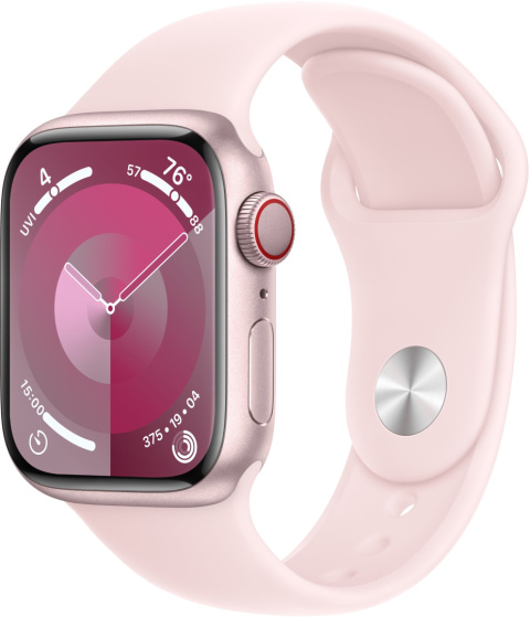 Apple Watch 9 41mm GPS Cellular Pink Różowy A2982