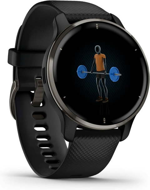 Garmin Venu 2 Plus Czarny