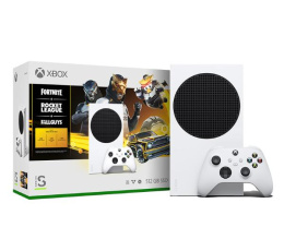 Konsola Microsoft Xbox Series S + Fortnite + Rocket League + FallGuys