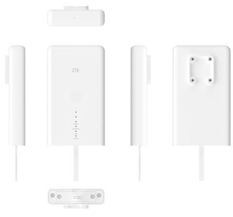 Modem zewnętrzny ZTE MC889 + Router ZTE T3000