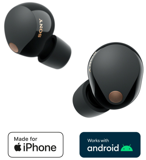 Sony WF-1000XM5 czarne