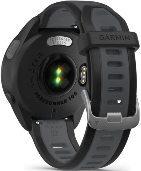 GARMIN Forerunner 165 Czarny/Slate grey