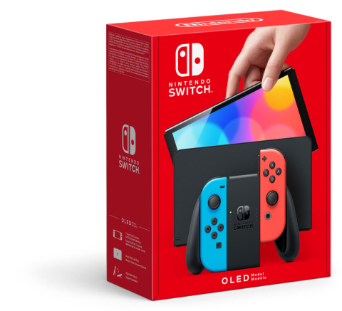 Konsola Nintendo Switch OLED Neon Red/Blue