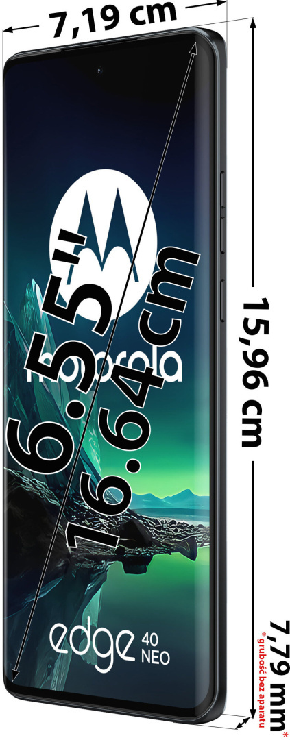 Motorola Edge 40 Neo 12/256GB Czarny