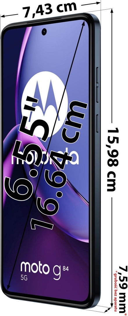 Motorola Moto G84 5G 12/256Gb Granatowy