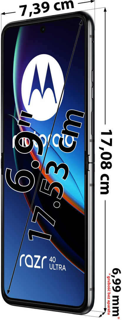 Motorola Razr 40 Ultra 8/256GB Czarny