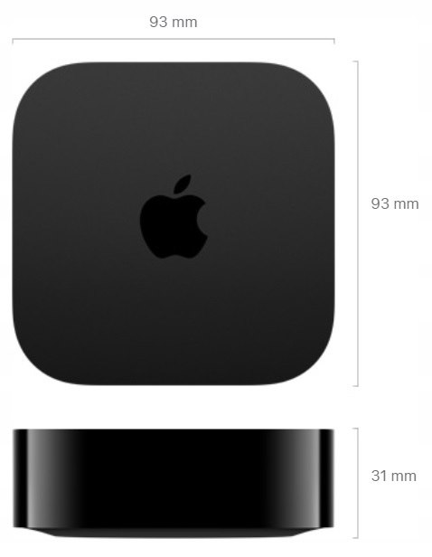 Apple TV 4K Model MN893MP/A