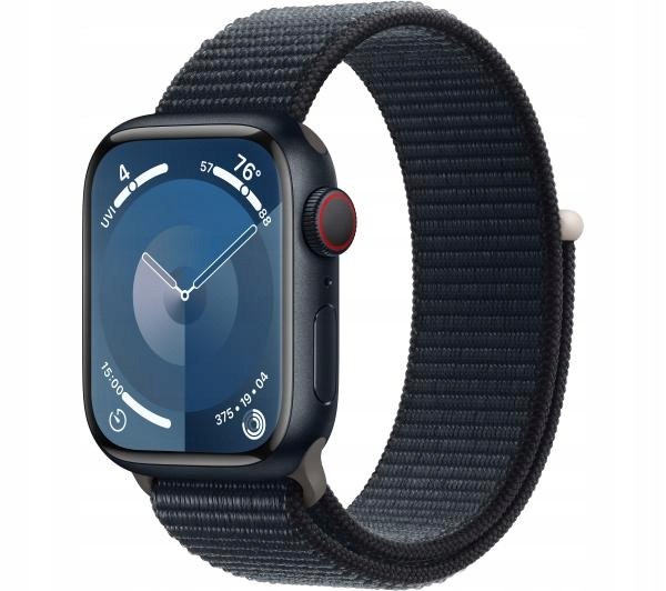 Smartwatch Apple Watch Series 9 GPS + Cellular 41mm północ czarny