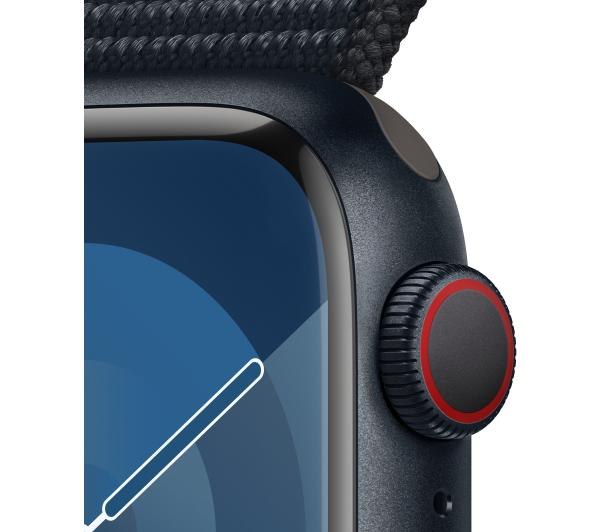 Smartwatch Apple Watch Series 9 GPS + Cellular 41mm północ czarny Model Watch Series 9 GPS + Cellular 41mm