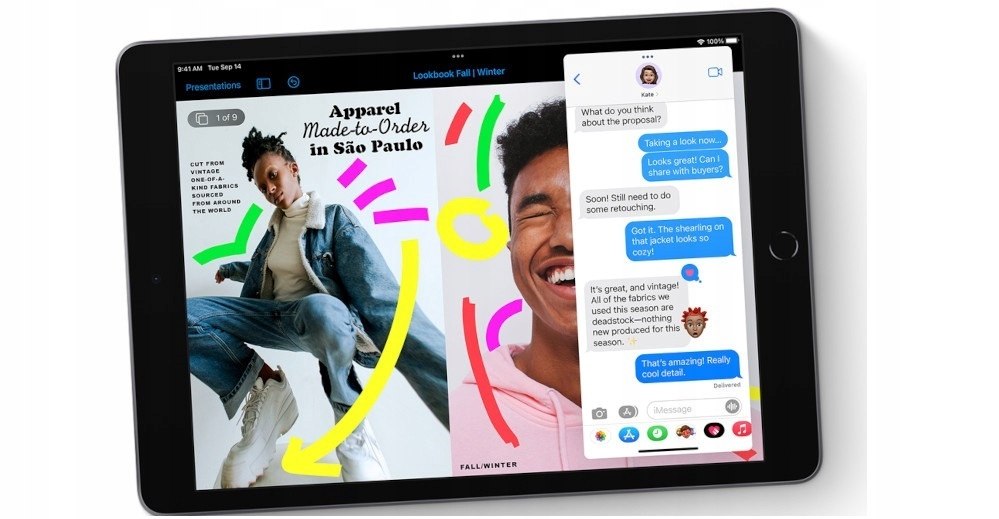 Tablet APPLE iPad 10.2" 9 gen. 256GB Wi-Fi Materiał aluminium