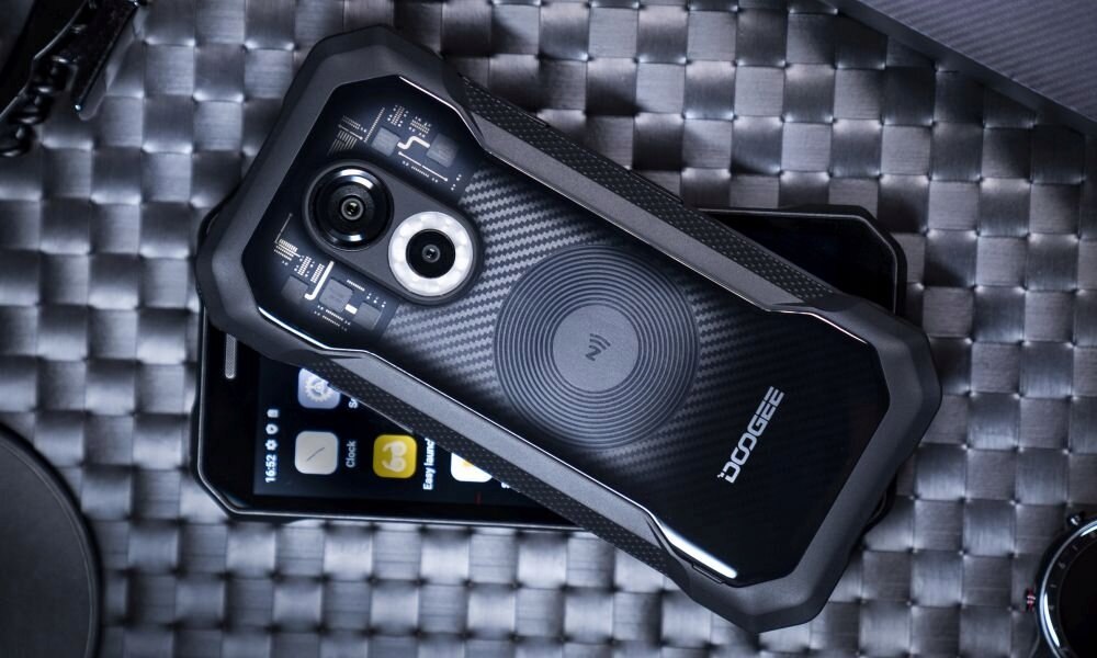 Smartfon DOOGEE S61 Pro 8/128GB 6.0'' Transparent Kolor czarny