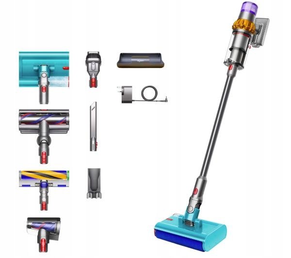 Odkurzacz pionowy Dyson V15s Detect Submarine srebrny/szary