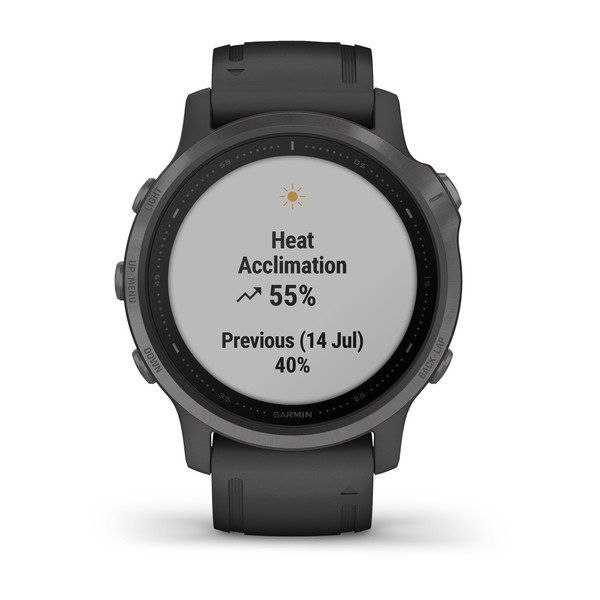 Garmin Fenix 6S Sapphire Czarny (0100215925) Lokalizator GPS tak