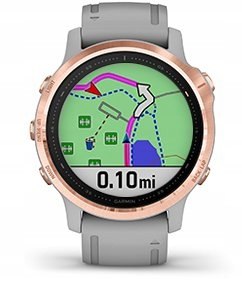 GARMIN FENIX 6S Sapphire Różowozłoty + OSMapa TOPO Wodoszczelność tak