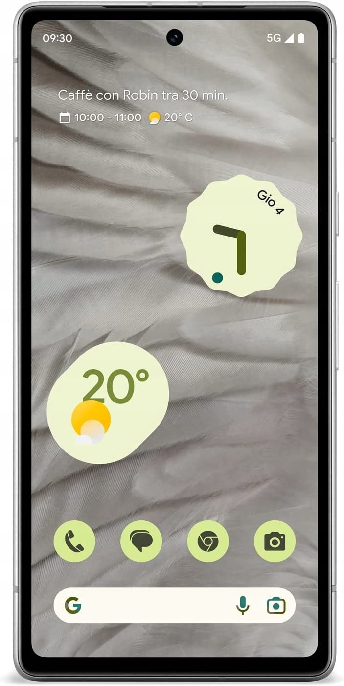 Smartfon Google Pixel 7a 8GB / 128 GB Biały Snow EAN (GTIN) 0840244702045