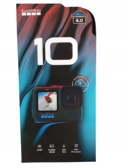 Kamera sportowa GoPro HERO 10 Black 4K UHD