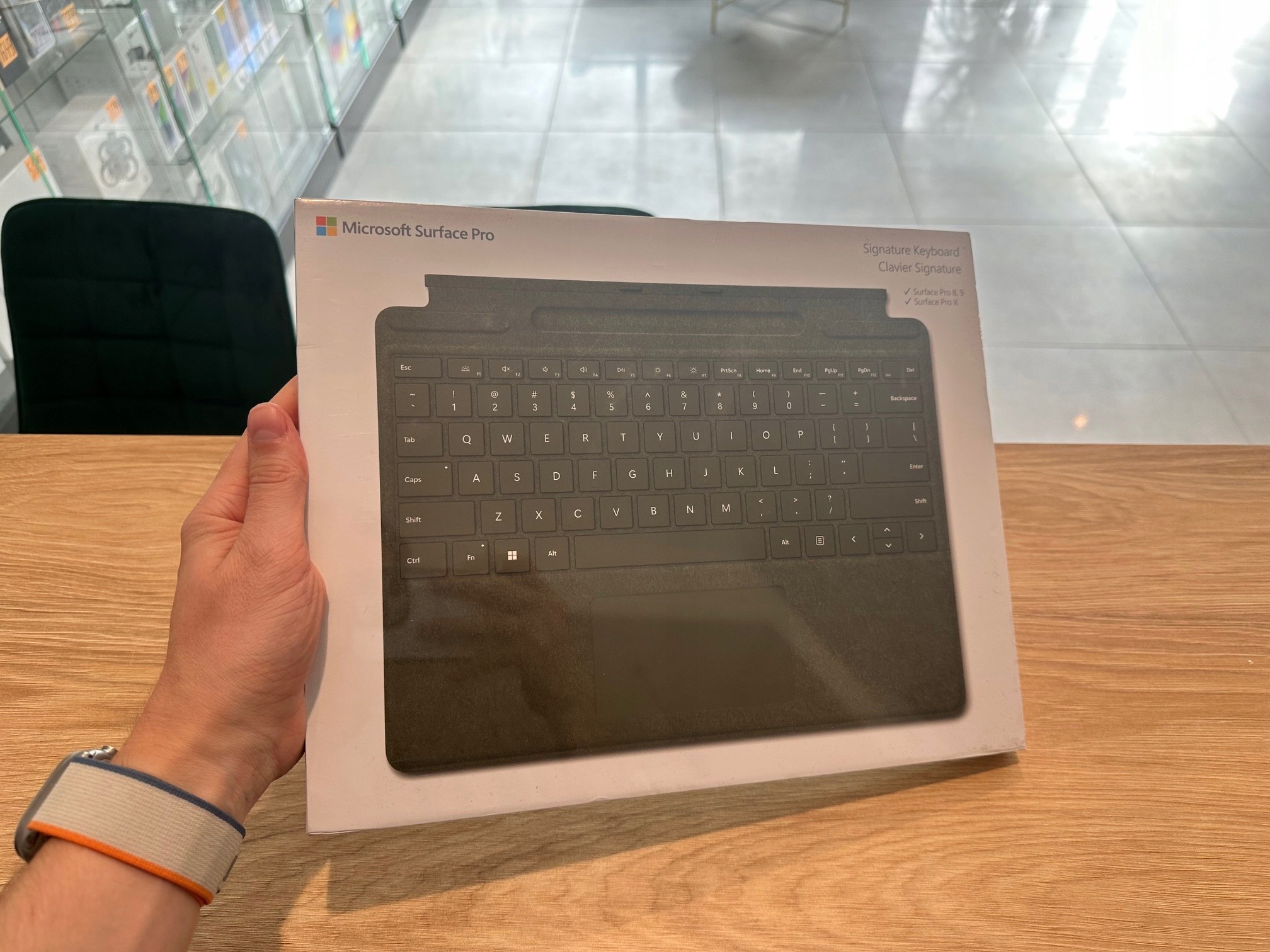 Klawiatura Microsoft Surface Pro 8/X/9 Type Cover Leśna Zieleń