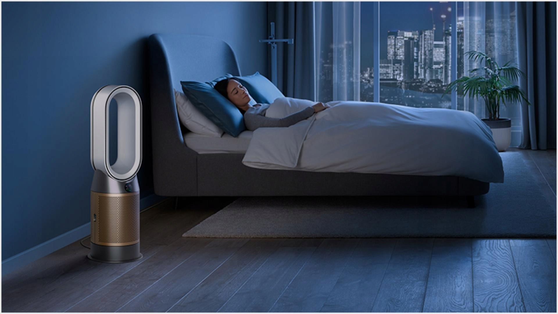 Dyson Purifier Hot+Cool Formaldehyde HP09 Maksymalna wydajność 1044 m³/h