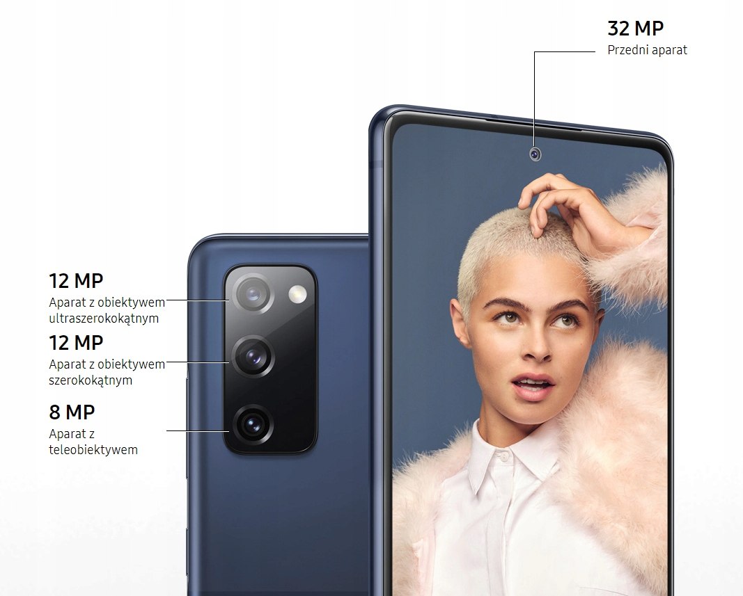 Samsung Galaxy S20 FE 4G SM-G780 Lawendowy 2021 Opcje SIM Dual SIM