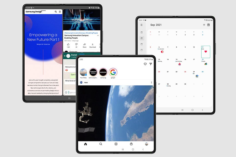 Samsung Galaxy Z FOLD 3 SM-F926 12/256GB Czarny System operacyjny Android